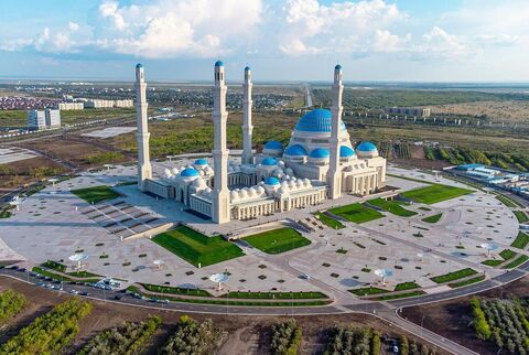 تجهیز مسجد جامع آستانه در قزاقستان با سیستم گرمایشی مدرن