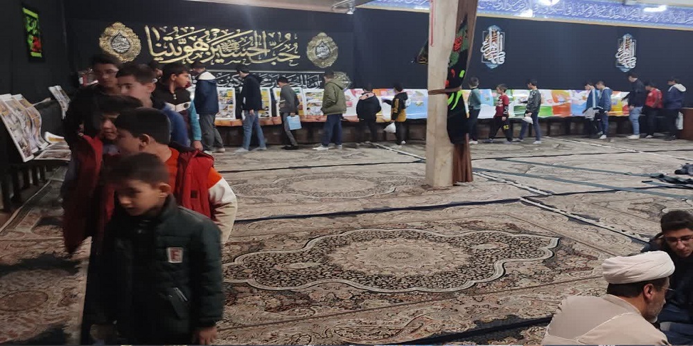 بچه مسجدیهای آذربایجان غربی در سوگ شهدای کرمان