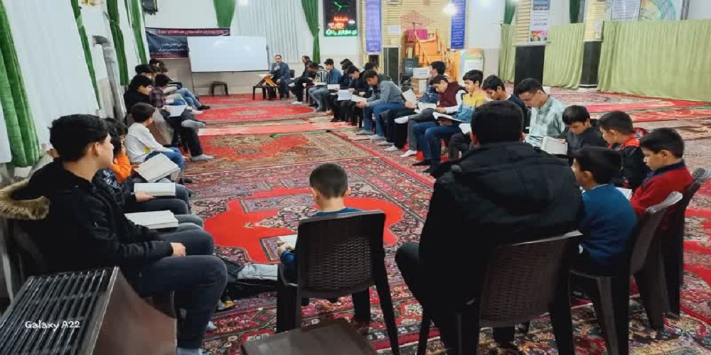 بچه مسجدیهای آذربایجان غربی در سوگ شهدای کرمان