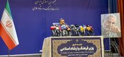 نشست خبری وزیر فرهنگ و ارشاد اسلامی آغاز شد