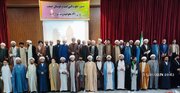 ۳۱۳ طلاب و روحانیون جهادی جنوب کشور در لامرد تجلیل شدند
