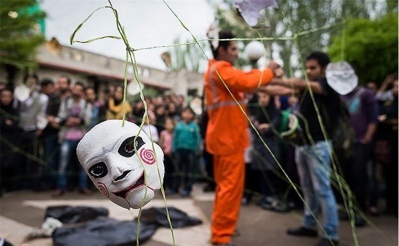 ارتقای چشمگیر سطح کیفی آثار در سومین جشنواره تئاتر خیابانی رضوی