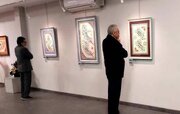 نمایشگاه خوشنویسی «رضای دوست» مهمان نگارخانه رضوان مشهد شد