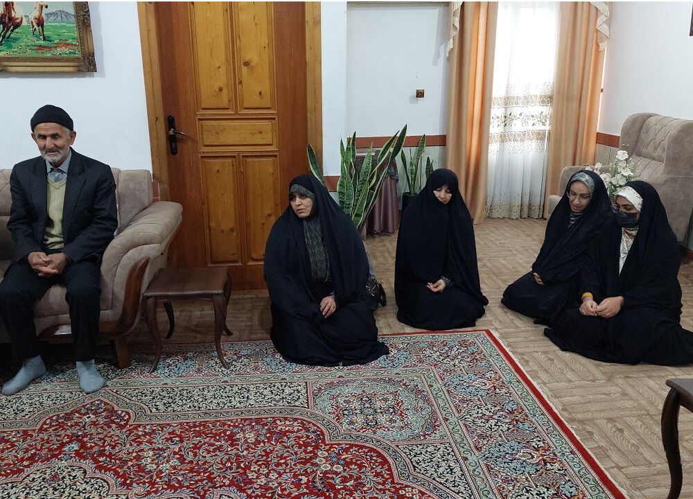 پیوستن مادر خانواده قرآنی گلوگاهی به لشکر فرشته ها