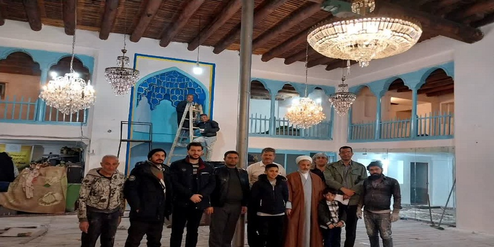 مسجد علی شهید ارومیه بازسازی شد