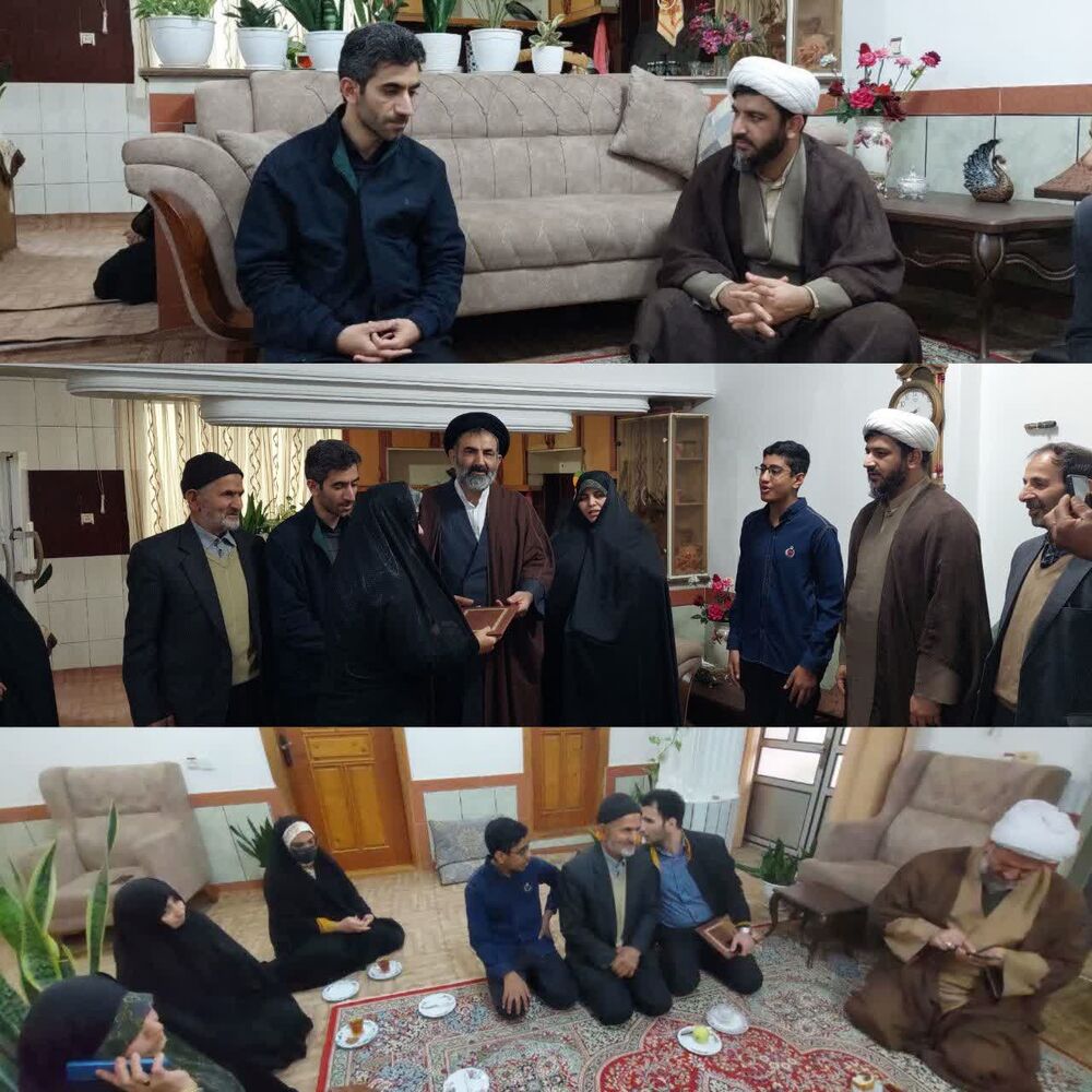 کانون فرهنگی هنری روستای ولمازو گلوگاهپیشرو در تجلیل از خانواده قرآنی