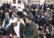 همایش حضور حداکثری در انتخابات در مسجد رضاآباد ارومیه
