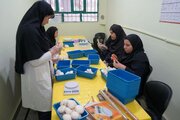 ایجاد کارگاه پرورش قارچ با هدف پیشرفت مهارت‌آموزی در هنرستان حضرت آسیه (س) مراوه تپه