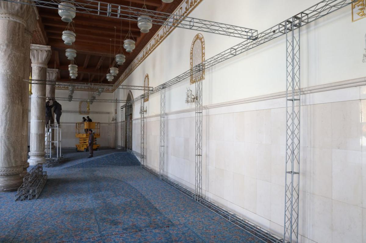 برگزاری مراسم اعتکاف در مسجد کوفه