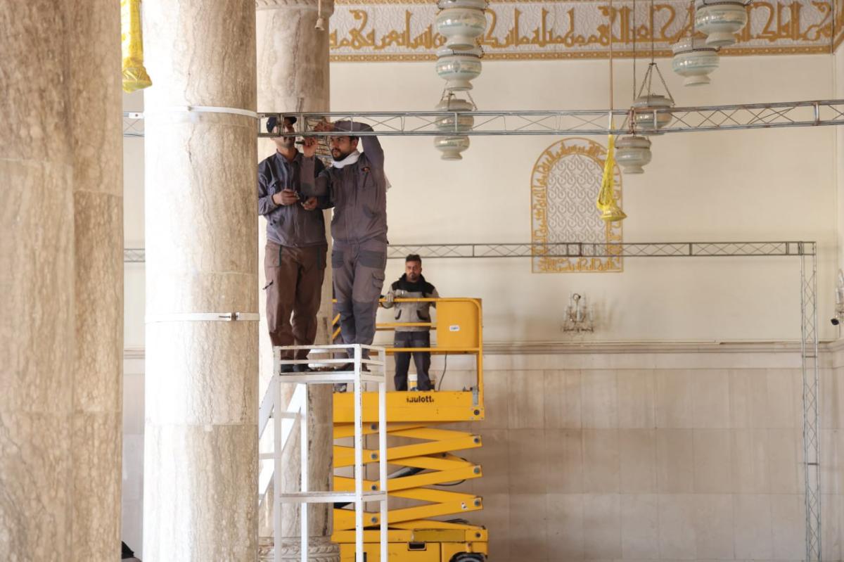 برگزاری مراسم اعتکاف در مسجد کوفه