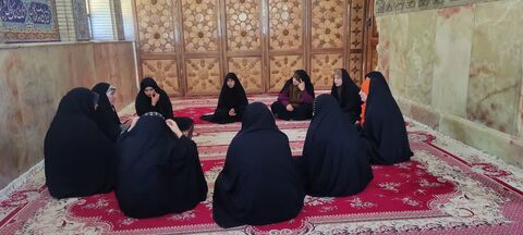 برگزاری اردوی فرهنگی، زیارتی امامزاده سید محمود(ع) بانوان کانون سالار شهیدان