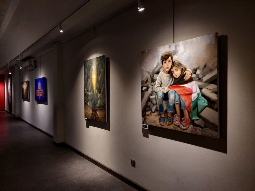 نمایشگاه نقاشی «مِن القُدس الی القُدس» در مشهد