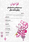 فراخوان بیست و یکمین جشنواره ملی پایان‌نامه سال منتشر شد