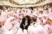 عکس| جشن تکلیف 2500 نفره دانش آموزان گرگانی