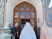 گزارش تصویری| اعتکاف دخترانه در مسجد امام کرمان