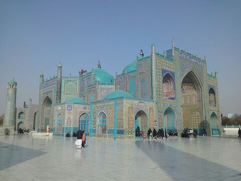 مسجدی در افغانستان مزین به نام حضرت امیرالمومنین(ع)