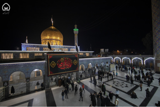سیاه پوش شدن حرم حضرت زینب(ع) در سوریه به مناسبت ارتحال عقیله هاشمی+ عکس