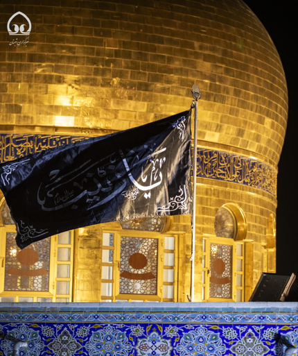 سیاه پوش شدن حرم حضرت زینب(ع) در سوریه به مناسبت ارتحال عقیله هاشمی+ عکس