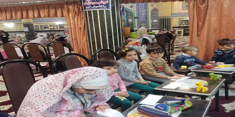 اعتکاف به سبک مادر و فرزندی در ارومیه