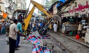 تخریب مغازه‌های مسلمانان در«بمبئی» پس از افتتاح معبد «رام»
