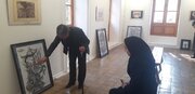 برپایی نمایشگاه «سماع خط» هنرمند آران و بیدگلی در باغ‌موزه هنر تهران