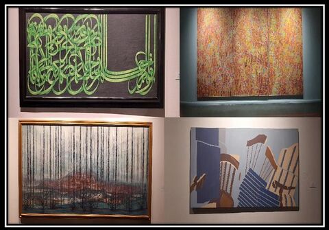 نمایش آثار سرآمدان تجسمی در فجر شانزدهم