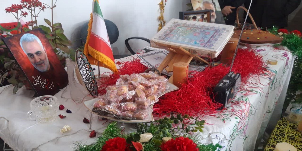 نمایشگاه صنایع دستی بچههای مسجد کانون فرهنگی و هنری سحاب نقده افتتاح شد