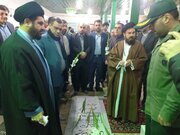 عطر افشانی و غبارروبی گلزار شهدای انقلاب در امامزاده علی اصغر (ع) بهشهر