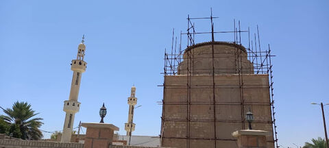 آغاز روند بازسازی یک مسجد تاریخی در شهرستان خنج