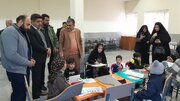 نمایشگاه فرهنگی هنری فجر در مامونیه گشایش یافت