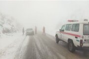 امدادرسانی هلال احمر استان مرکزی به ۱۷۰ مسافر در راه مانده