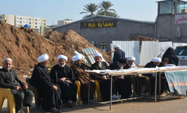 مواکب آگاهی فرهنگی حسینی در مسیر بغداد- کاظمین