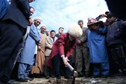 عملیات اجرایی بهسازی المان شهدای گمنام شهر فراغی آغاز شد