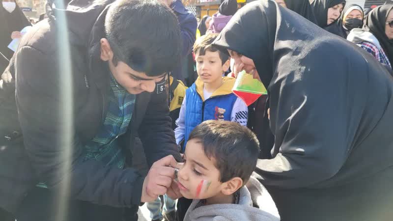 شکوهِ حضور و تجلی همبستگی در جشن ۴۵سالگی انقلاب در ملایر