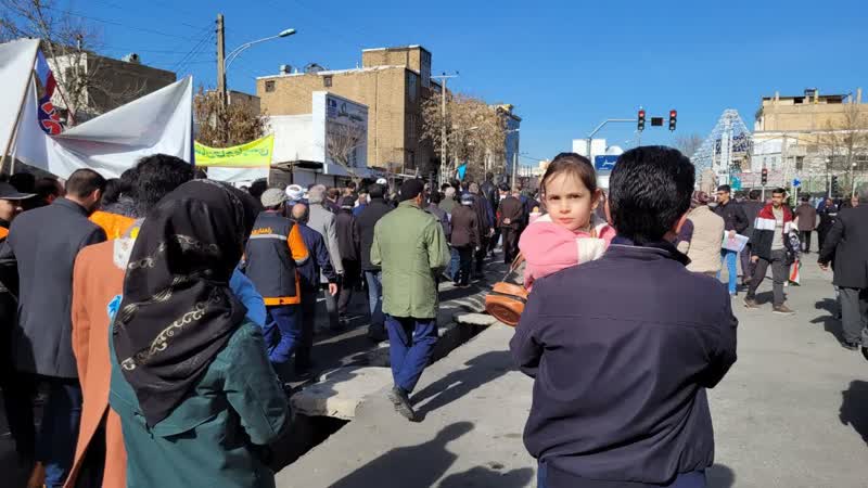 شکوهِ حضور و تجلی همبستگی در جشن ۴۵سالگی انقلاب در ملایر