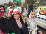 راهپیمایی مردم زیرکوه در ۲۲ بهمن