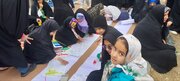برپایی غرفه کودکان در راهپیمایی ۲۲ بهمن  بیرجند