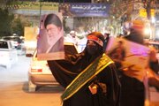 تصاویر جشن و سرور مردم شهر یاسوج در شب ۲۲ بهمن