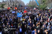 آغاز راهپیمایی باشکوه یوم الله ۲۲ بهمن در گلستان