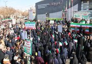 حماسه مردم میاندوآب در راهپیمایی ۲۲ بهمن