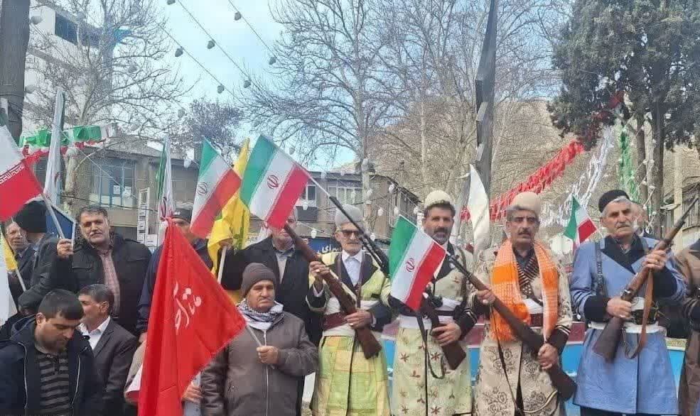 راهپیمایی یوم الله ۲۲ بهمن در لرستان آغاز شد