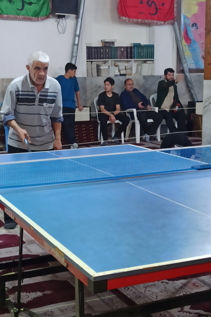 برگزاری مسابقات ورزشی در مسجد امام حسین (ع) رشت