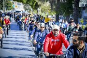 فیلم| همایش دوچرخه‌سواری ۵۰۰ نفری کانون دوستان آسمانی