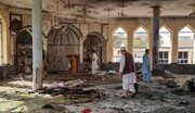 شیعیان، مراسم یادبود قربانیان حمله به مسجد «پیشاور» را برگزار کردند