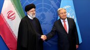 دبیرکل سازمان ملل سالروز پیروزی انقلاب اسلامی را به رئیسی تبریک گفت