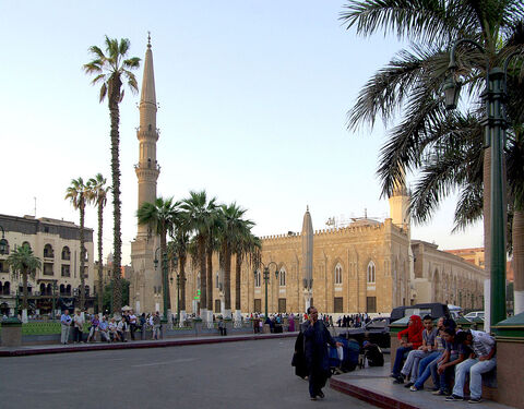 مسجد امام حسین(ع) در شهر قاهره زیارتگاه شیعیان مصر