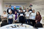 آشنایی دانشجویان دانشگاه نظربایف قزاقستان با هنر خوشنویسی