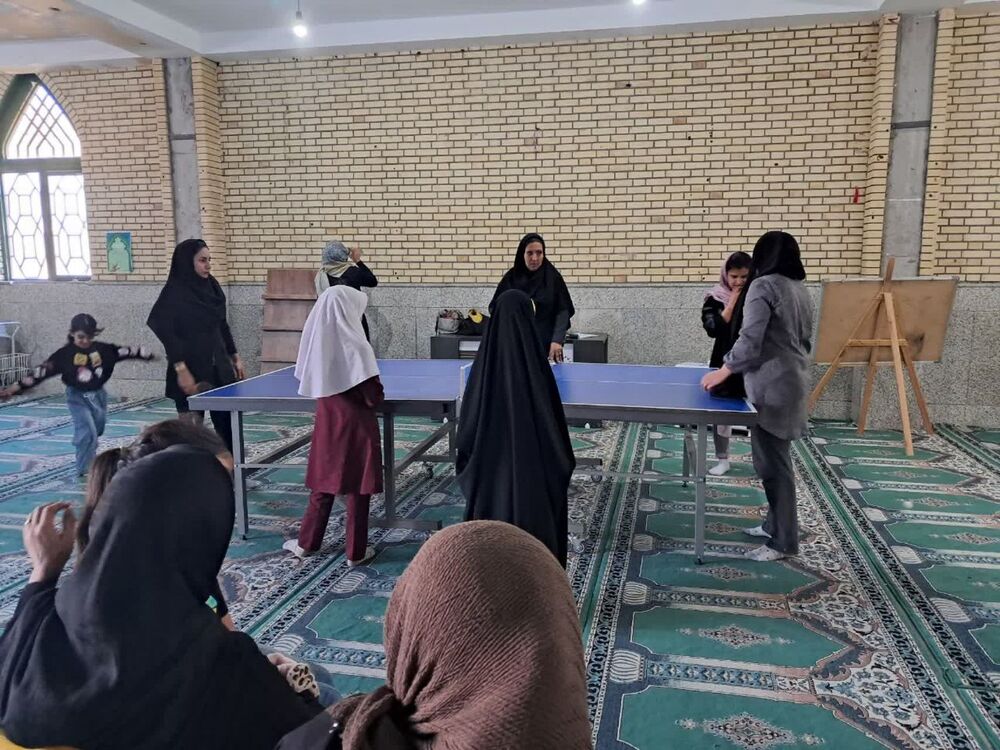 کانونی مسجدی که ورزش را بهانه حضور نوجوانان به مسجد قرار داده است