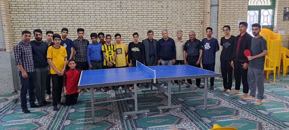 کانونی مسجدی که ورزش را بهانه حضور نوجوانان به مسجد قرار داده است