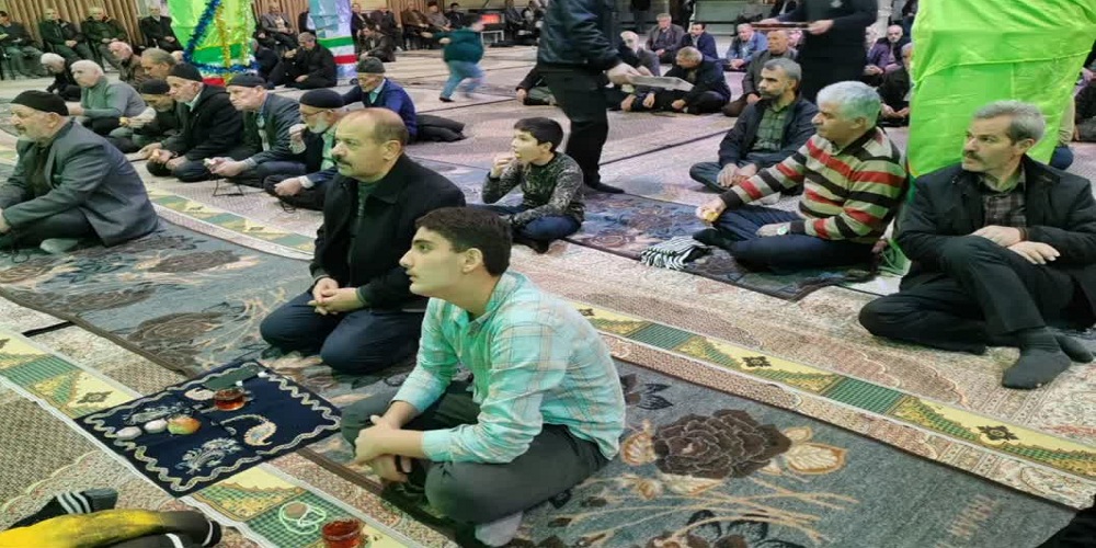مساجد آذربایجان غربی غرق شادی اعیاد شعبانیه